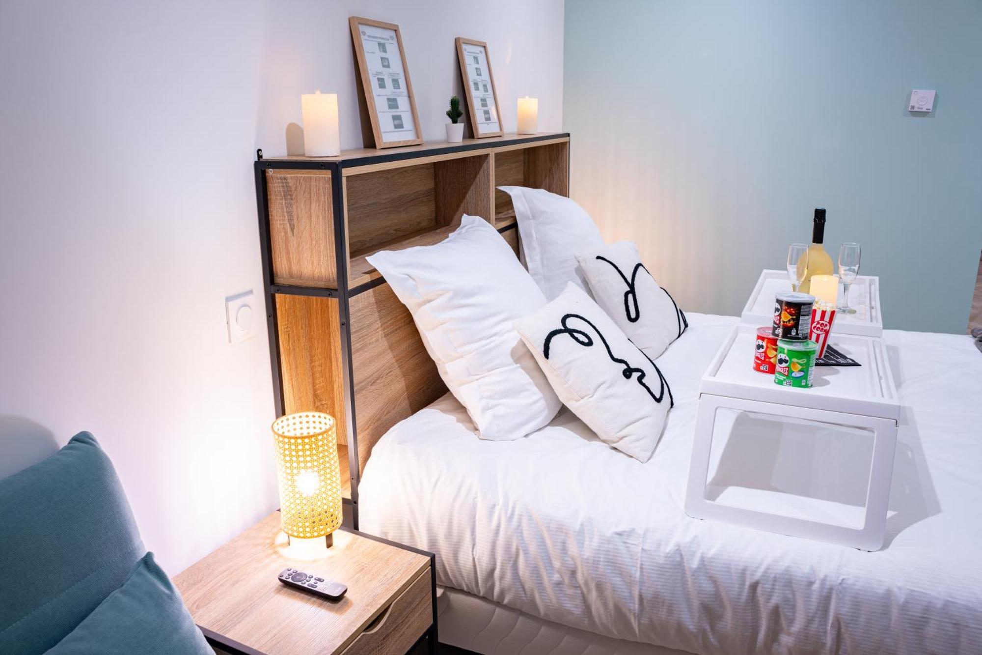 Food And Chill - Deux Appartements Hypercentre - 1 Theme Cinema - By Primo C0Nciergerie Tournus Exterior foto